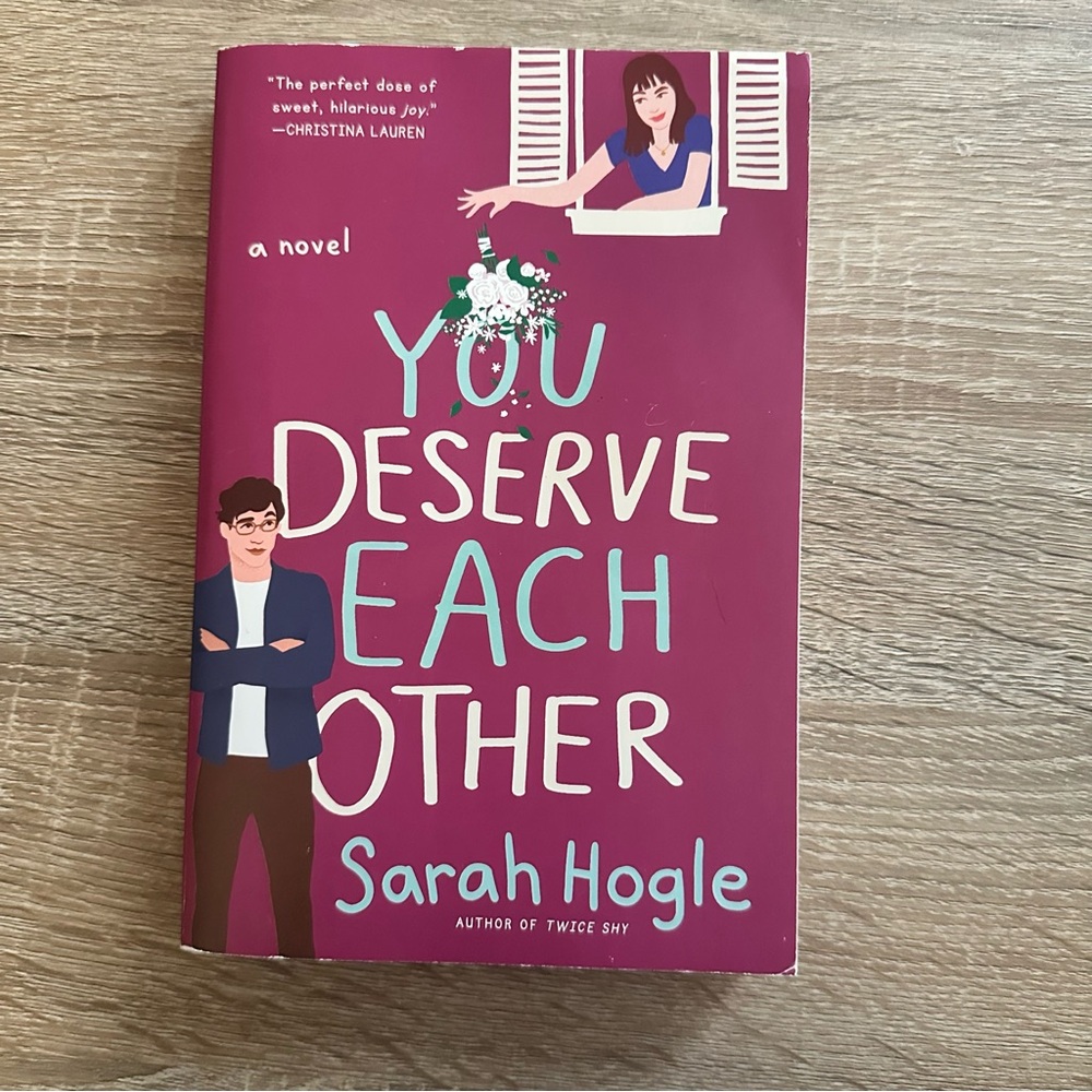 You Deserve Each Other Book by Sarah Hogle